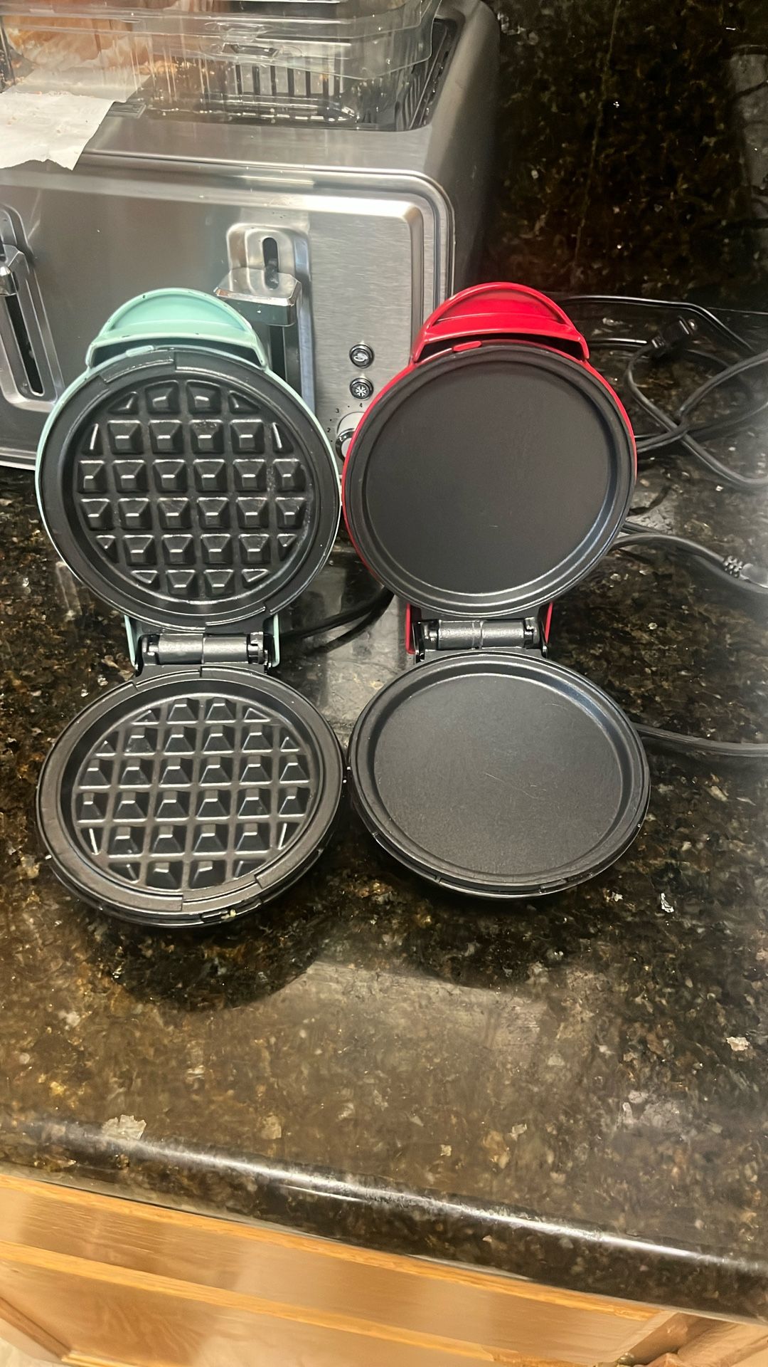 Mini Waffle Pancake Makers