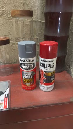 Caliper primer and paint