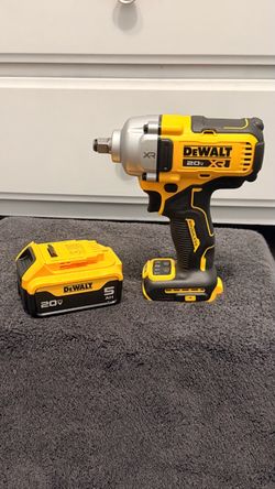 DeWalt 20V XR Brushless Impact Wrench with Battery
