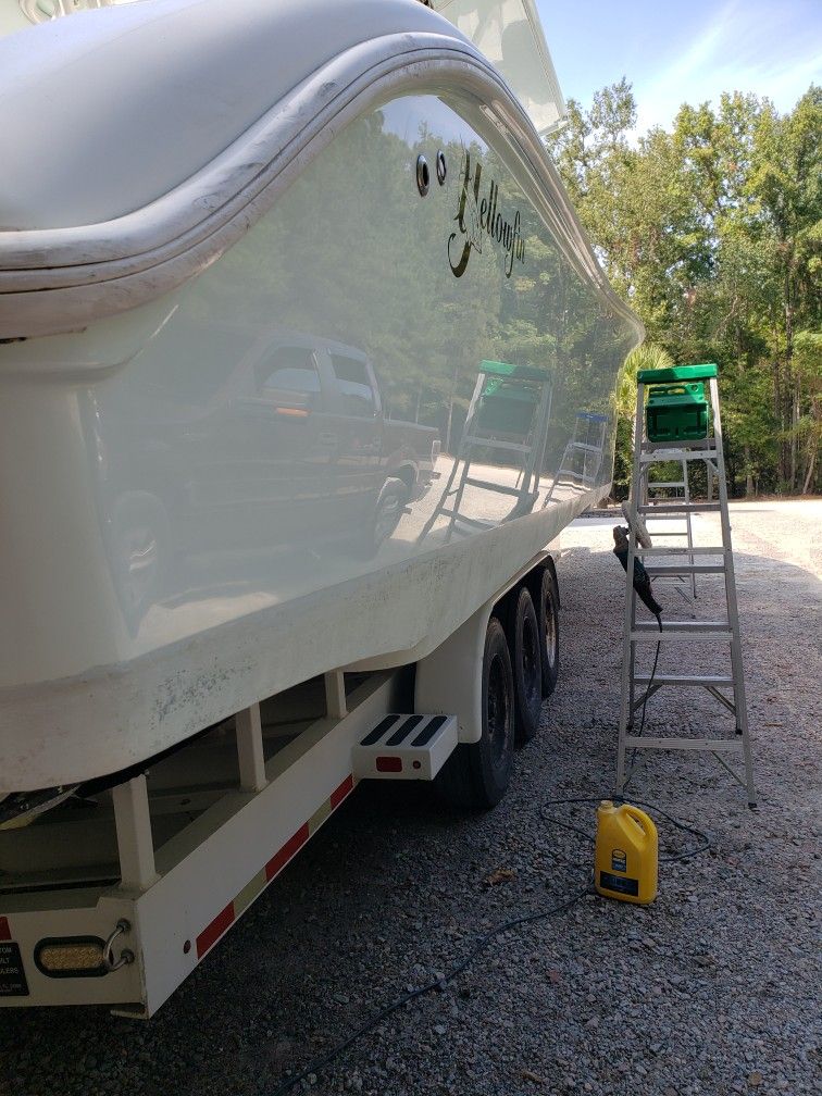 Boat Detailings  Service  Also We Do Bottom Paint 