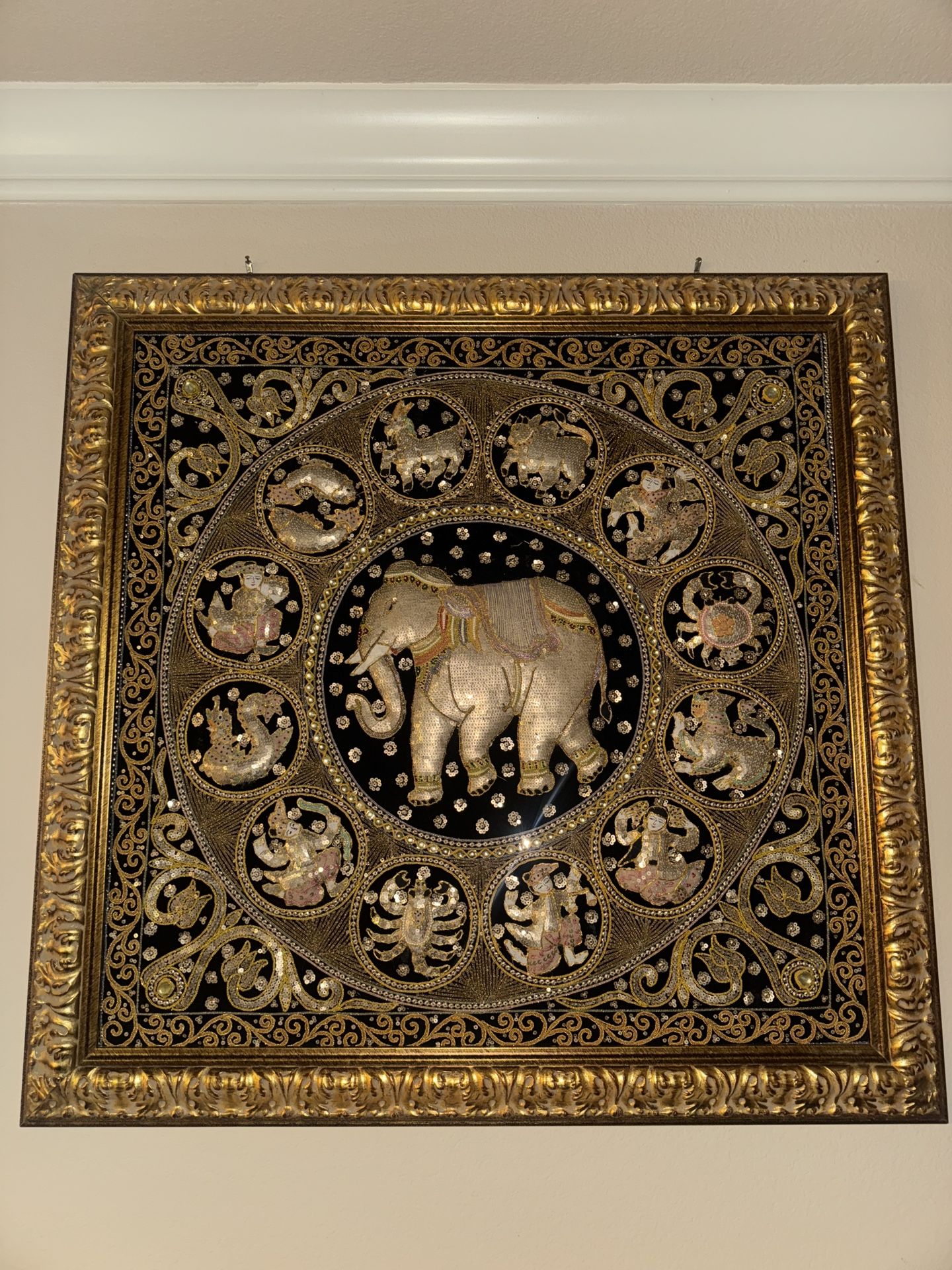 Thai Zodiac Tapestry