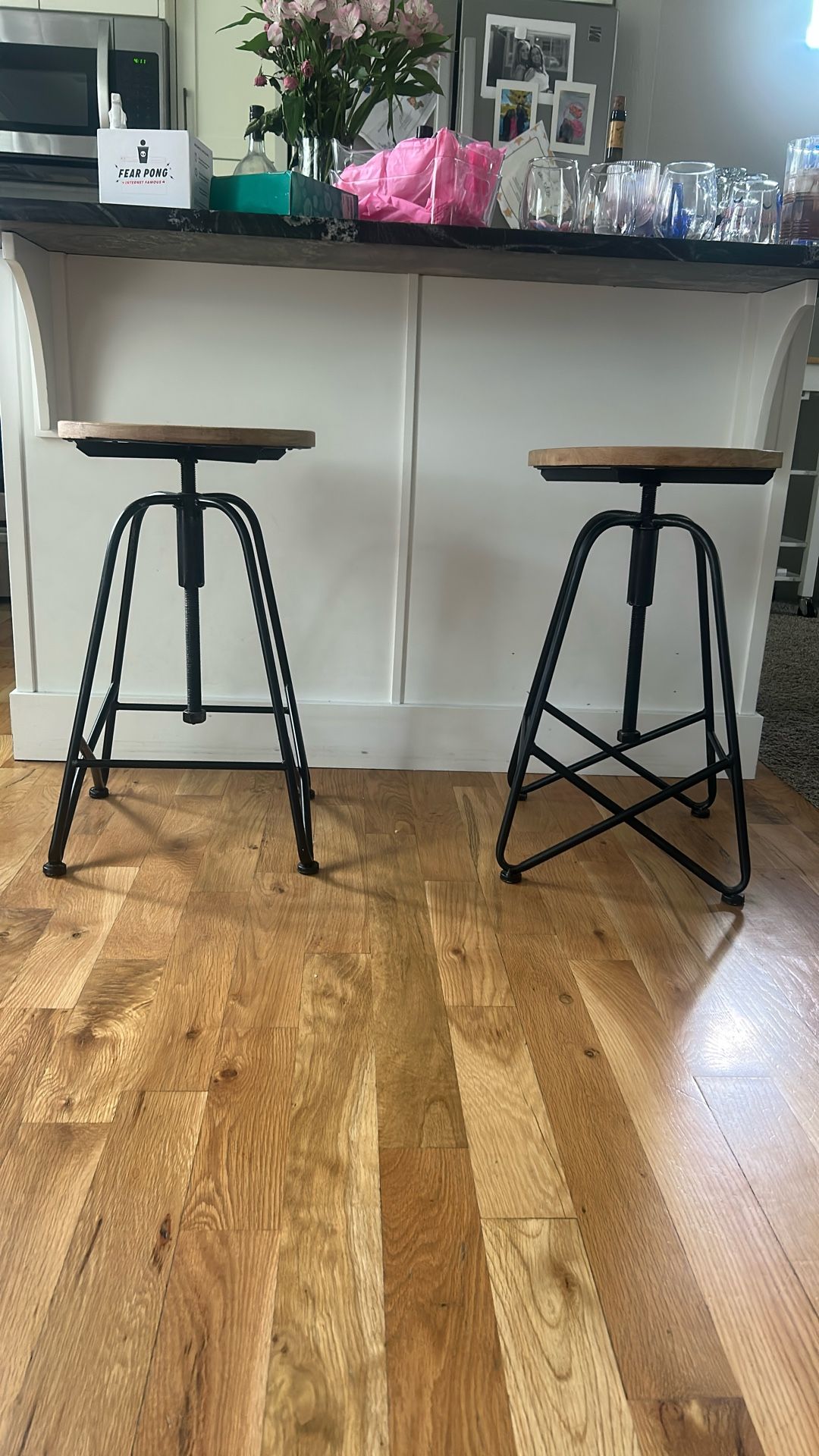 barstools x2
