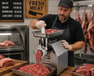 Food Processor Machine, YF-JR12 Meat Grinder is a high-performance solution for commercial kitchens