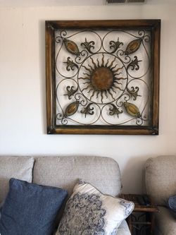 Metal wall art
