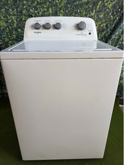 Whirlpool washer with agitator