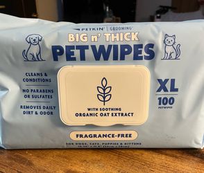 Pet wipes
