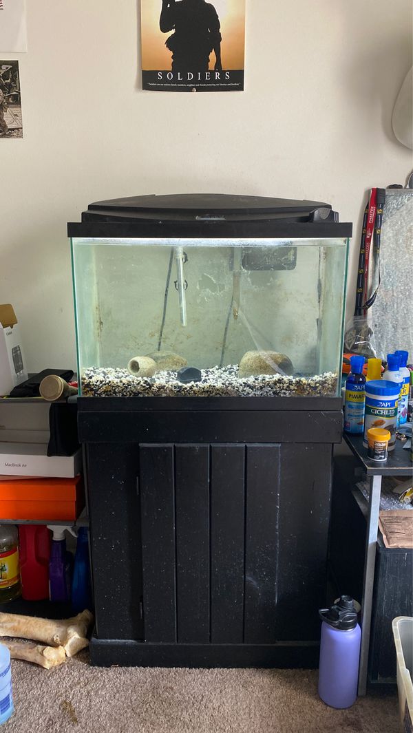 25 gallon fish tank and stand for Sale in Beckley, WV ...