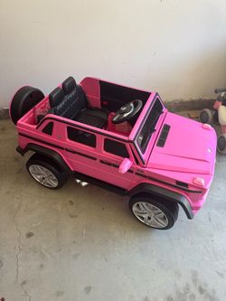 Pink Remote Toy Car