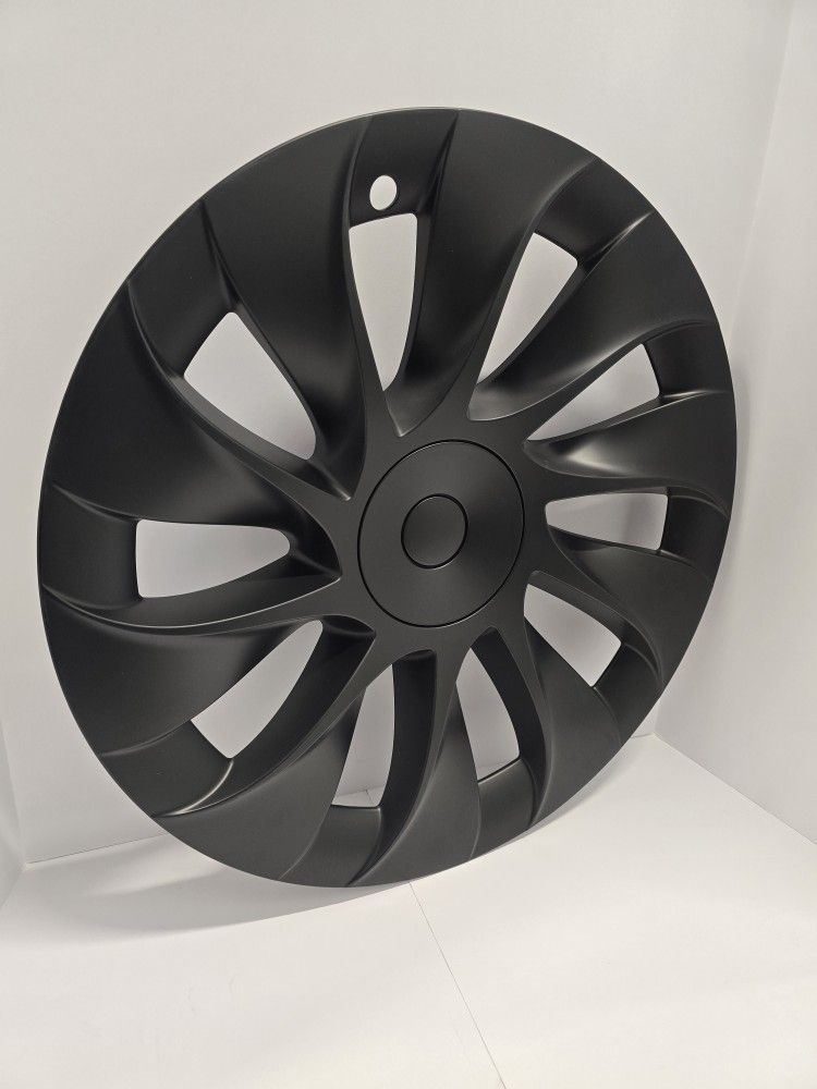 EVBASE Matte Black Aero Wheel Cover – Fits Tesla Model 3 & Model Y