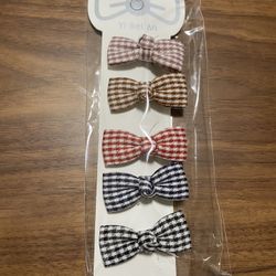 Bow Hair Pin Set