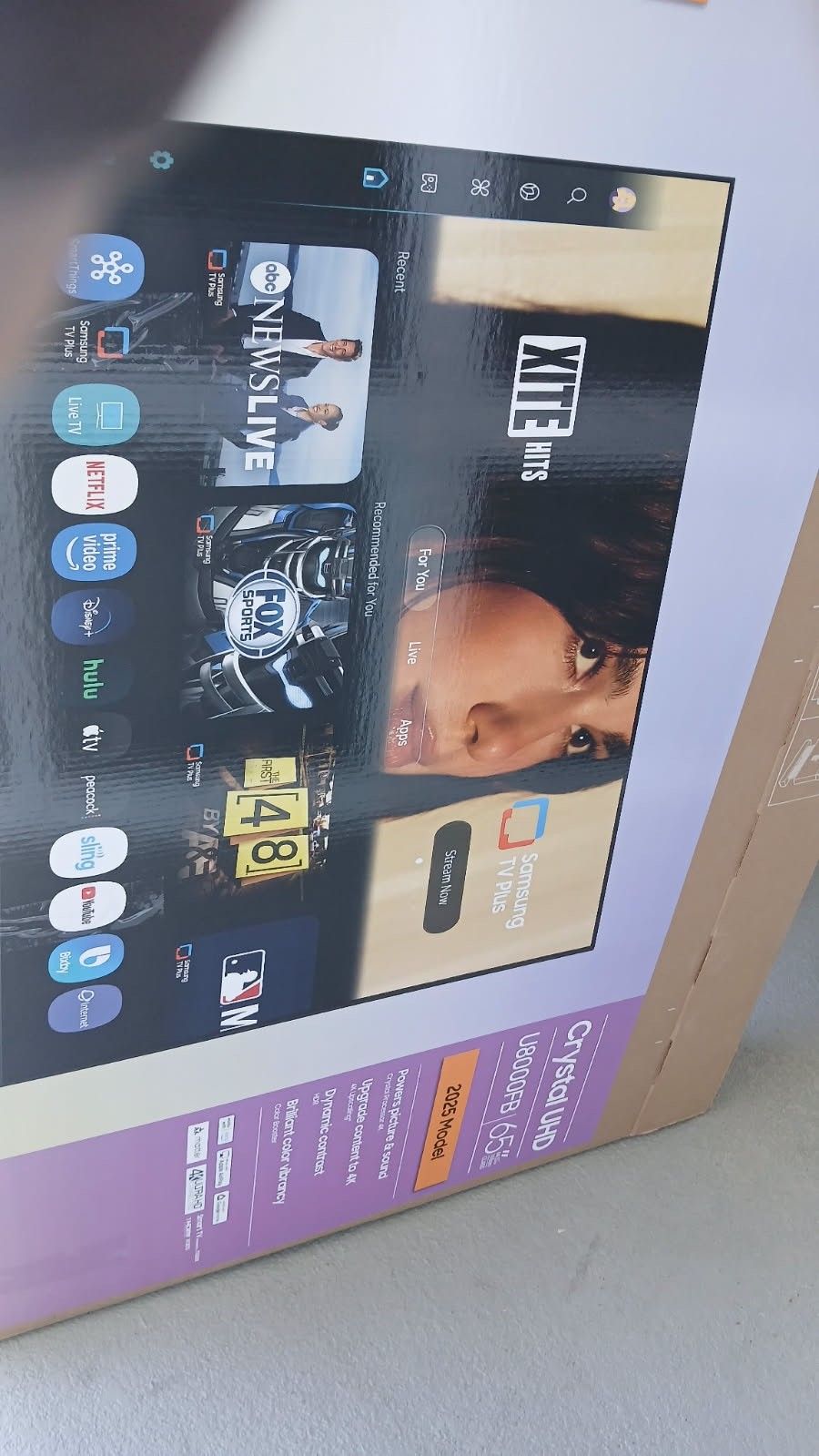 65" Samsung Flat Screen Tv