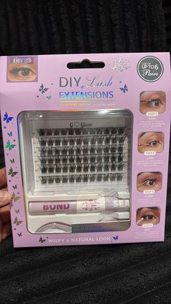 Eyelash cluster bundle