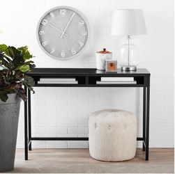 Sumpter Park Student Desk, Solid Black