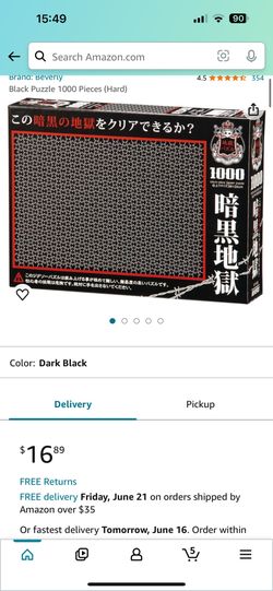 Black And White Puzzle 1000 Pieces (Hard)