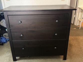 IKEA Hermes Black/Brown Chest