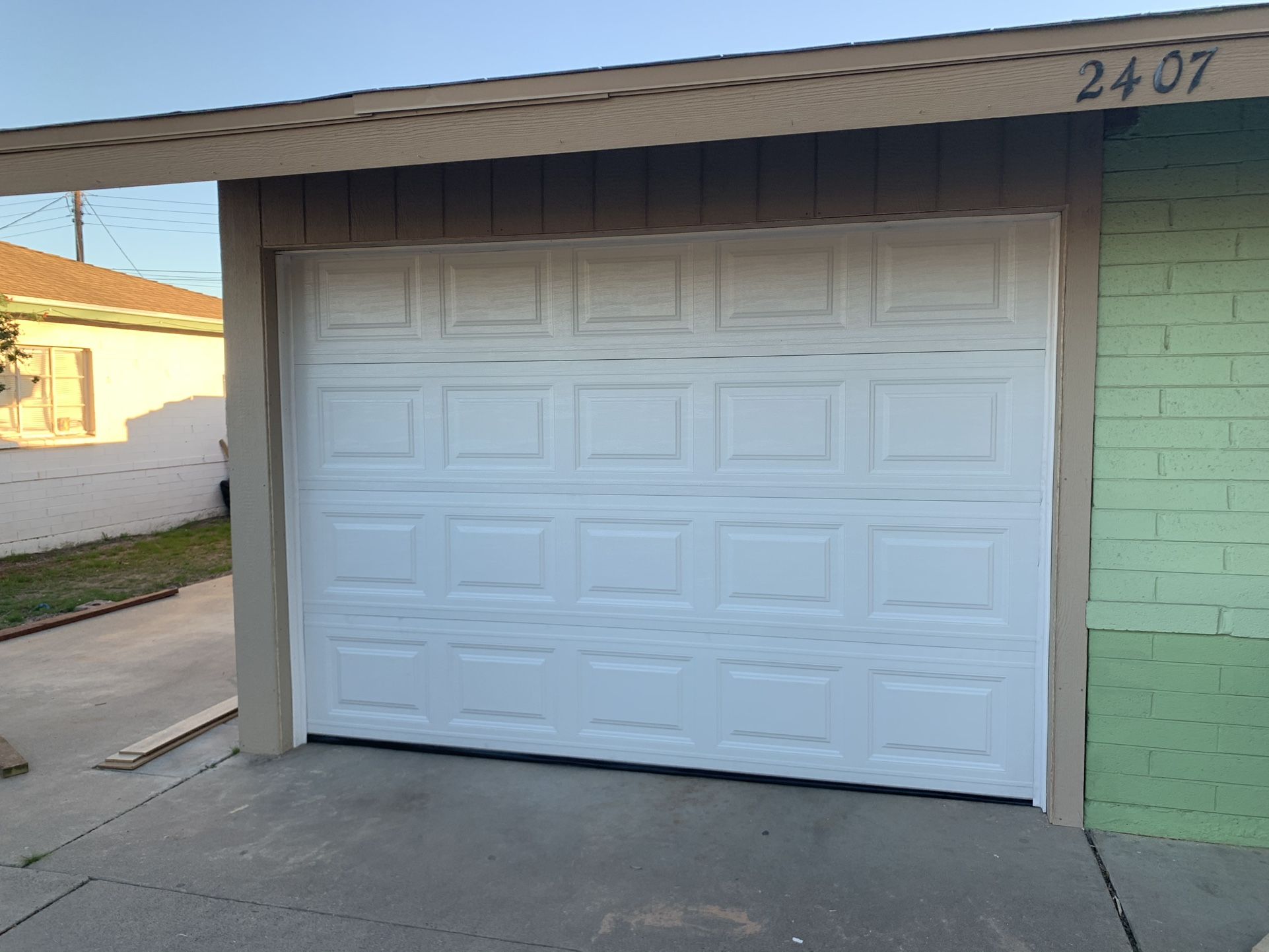 GARAGE DOORS!