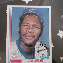 Collectible Baseball Card Lee Smith 