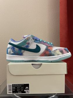 Nike SB Dunk Low Futura Bleached Aqua Size 9.5M