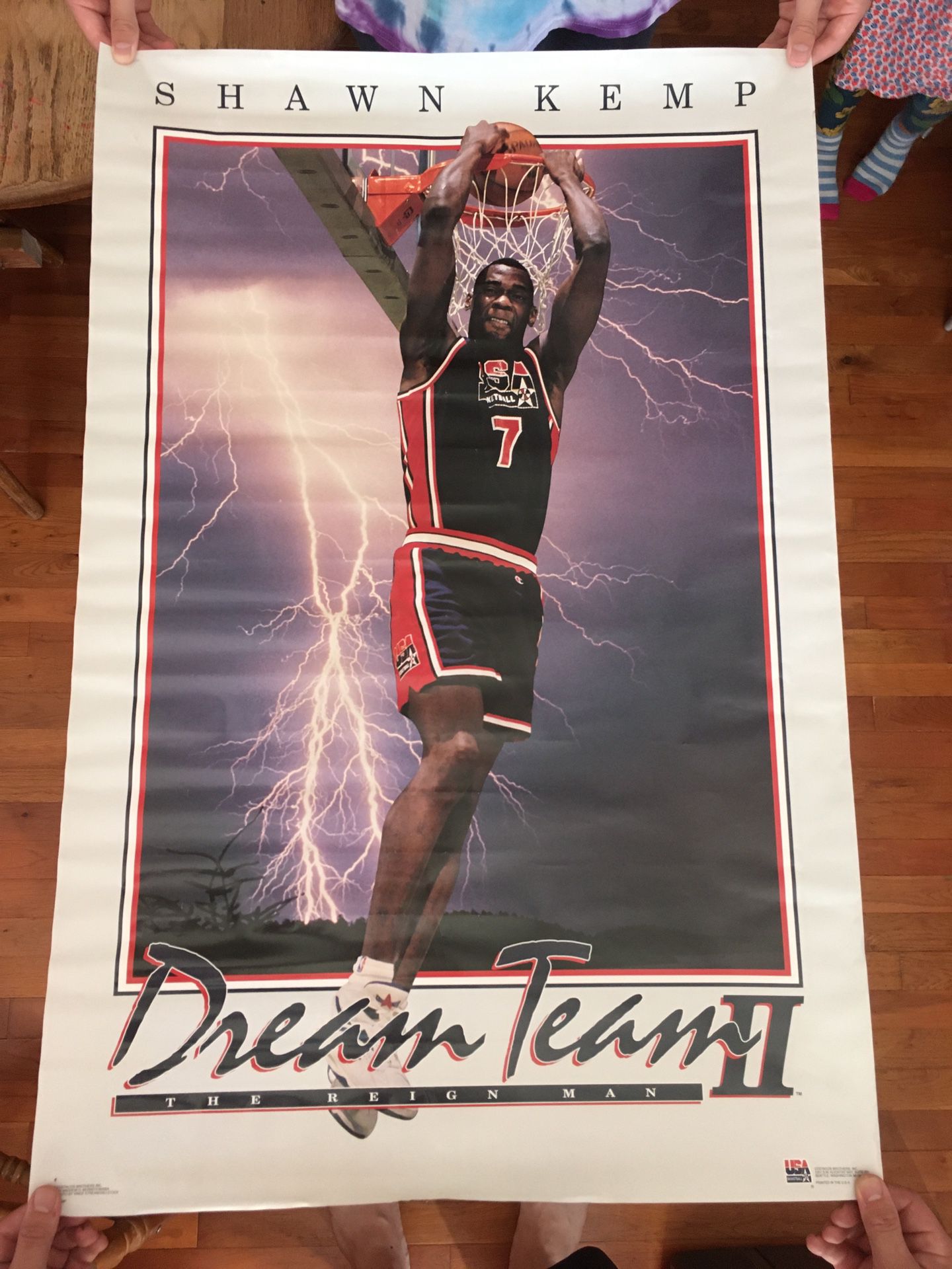 Shawn Kemp Dream Team 2 Poster