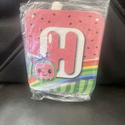Cocomelon Happy Birthday Letter