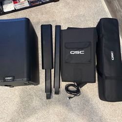 QSC KC12 column array pa bluetooth speaker