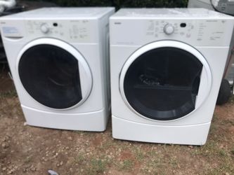 Kenmore front load washer dryer set