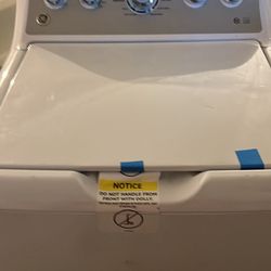 GE top-load washing machine, 