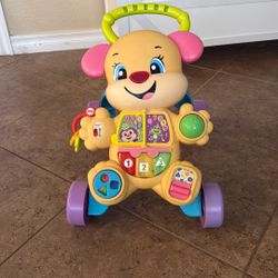 Fisher Price Pink Puppy Walker