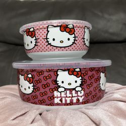 Hello Kitty Containers 🎀