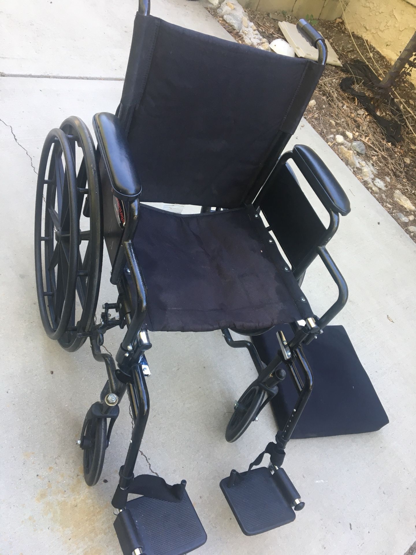 Wheel chair. Standard Adult with foam padding extra