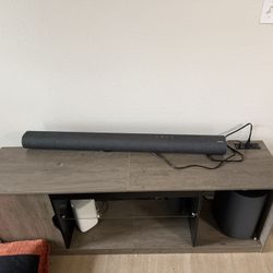 TV STAND N SOUND BAR 