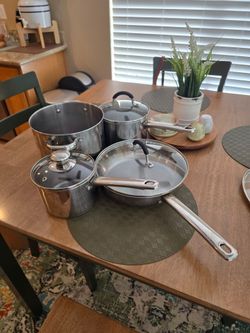Stainless Pots and Pans