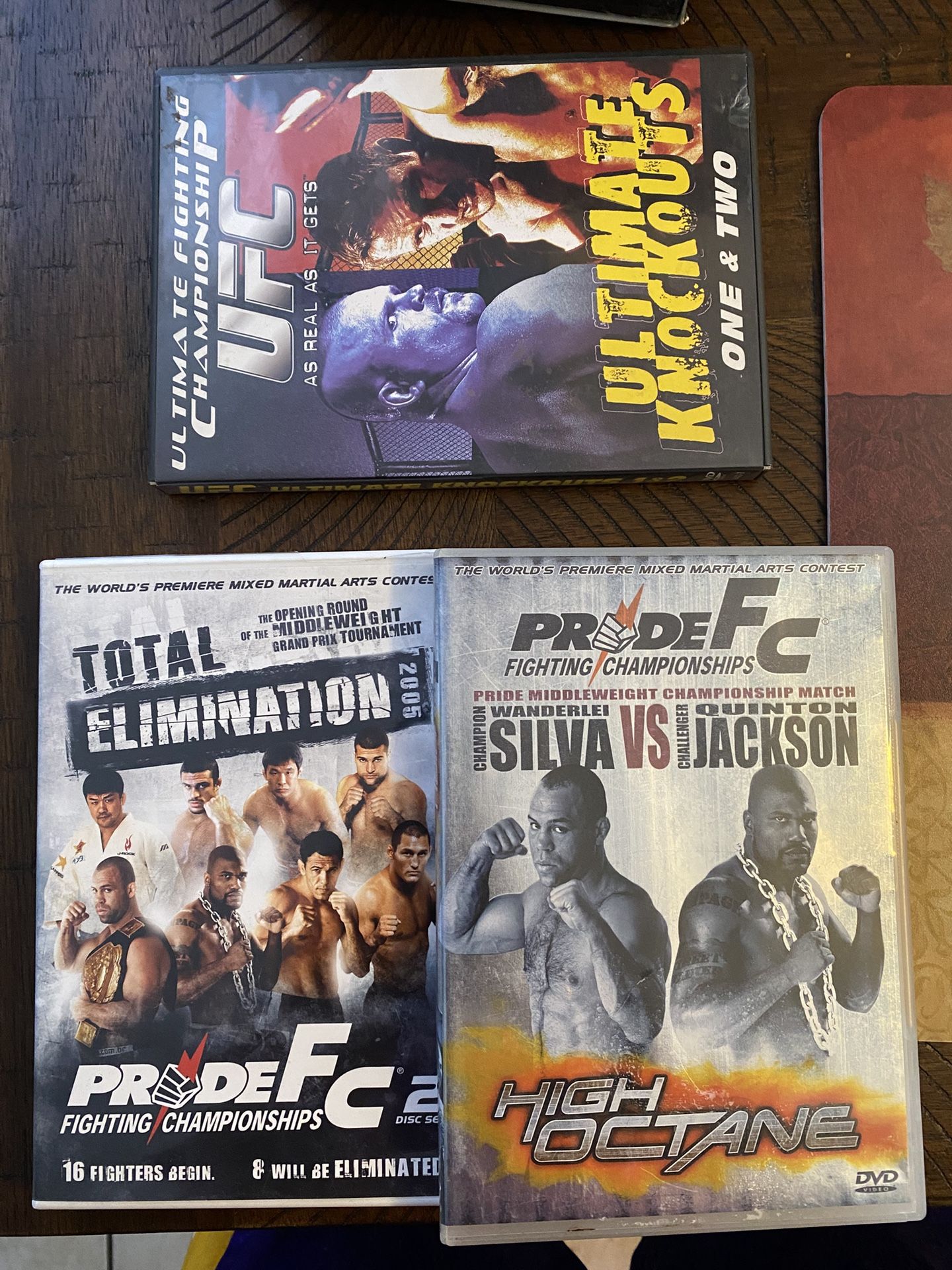 3 DVDs