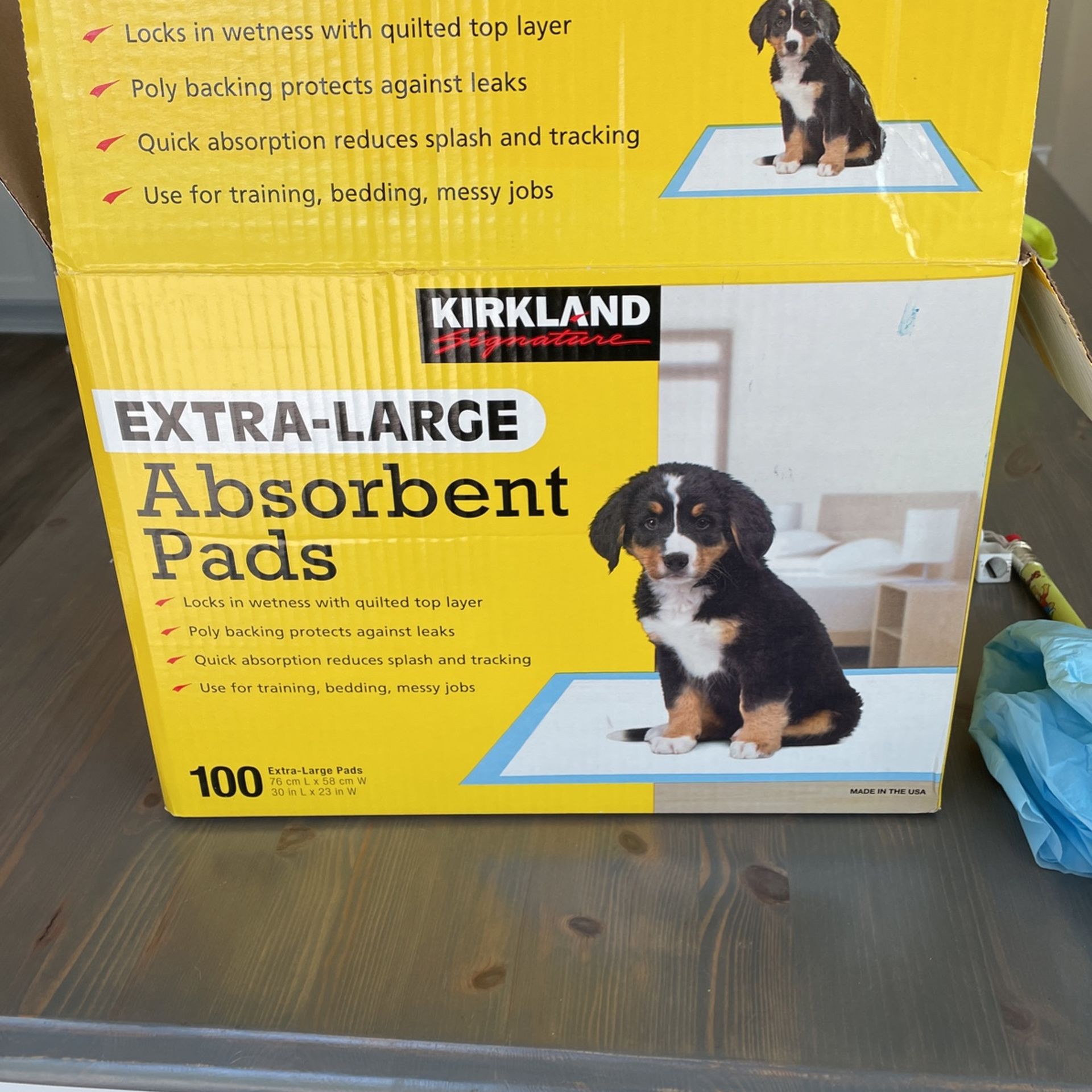 Kirkland extra large Absorbent  Pads Puppy Pads