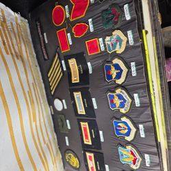 500 + Vintage Patches Military Sports Guns Hunting Army Navy Seal Marine Guns