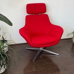 Bob Swivel Chair Red 