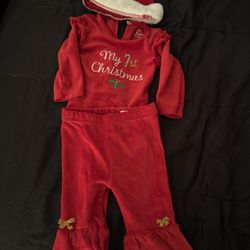 Baby Girl Christmas Fit 