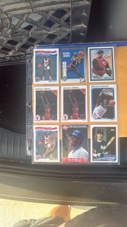Michael Jordan Ken Griffey Jr Don Mattingly Card Lot