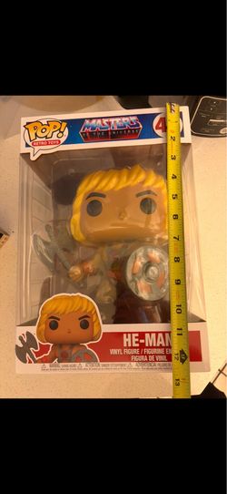 He-Man figure collectible brand new 10”  Father’s Day gift 🎁 comics