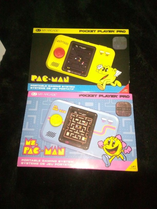 Pacman And Ms Pacman Pocket Players $30