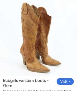 Woman’s Western Boots BCBG