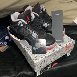 Air Jordan 4 Retro Bred Reimagined