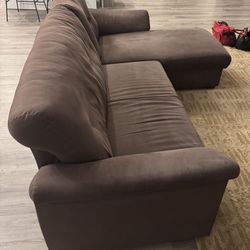 Brown IKEA Couch