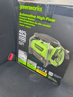 green works 1200 psi electric pressure washer
