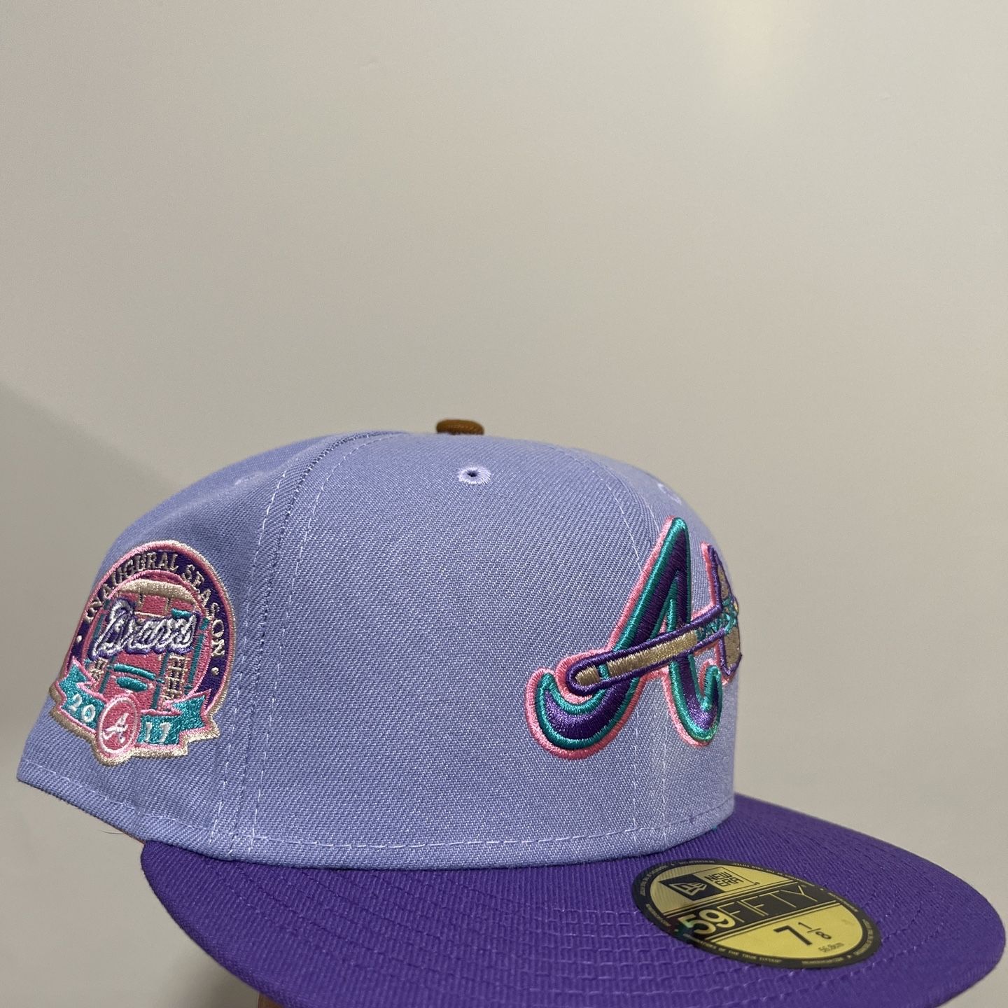 Atlanta braves fitted hat 71/8 “ sold bunny hop “