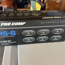 ProComp RS-6 ( Part# 76501 ) 6x White Rock Lights Universal