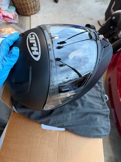 HJC Full-Face Motorcycle Helmet Matte Black