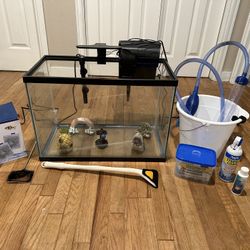 REDUCED - 20 Gal Aquarium Kit - Just Needs Fish! Oh, and Water.