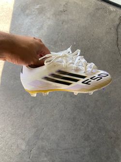 Adidas F50 Elite Kids Soccer Cleats White Black Size 3