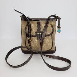 Dooney & Bourke Signature Canvas/Leather Crossbody